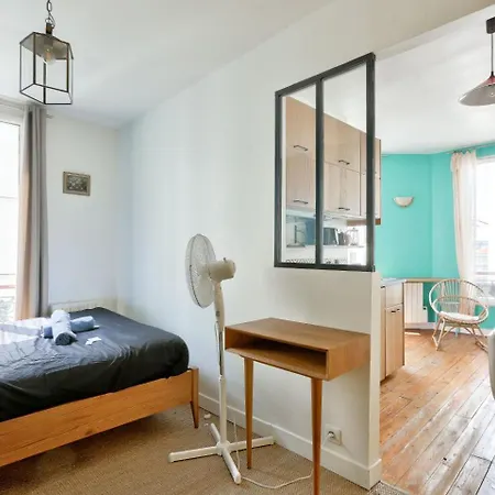 Lovely 1 Bedroom Flat Near Canal Saint Martin Apartment
