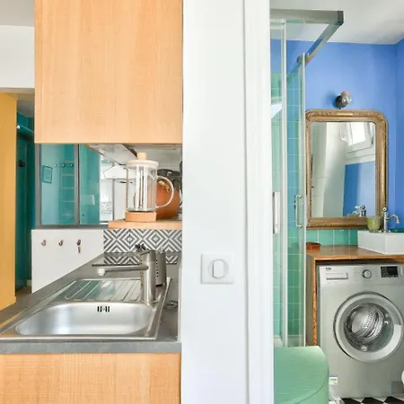 Apartment Lovely 1 Bedroom Flat Near Canal Saint Martin Paris